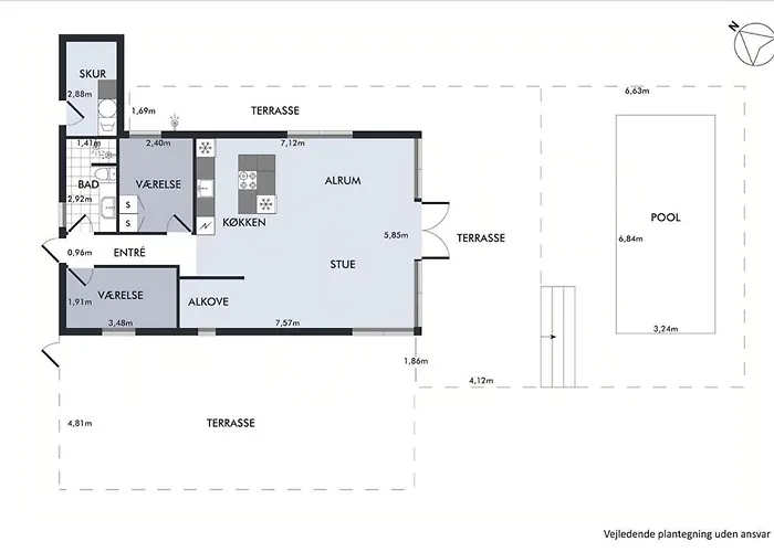 With View And Pool On South Funen * Fåborg